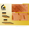 Rectangle (overlapping) Copper Roof Tiles